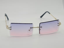 Load image into Gallery viewer, Popular Fashion Small Rectangle Women Luxury Sunglasses Vintage Punk