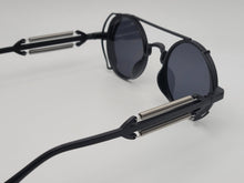 Load image into Gallery viewer, Steampunk Goggles Glasses Round Sunglasses Emo Retro Vintage