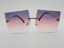 Load image into Gallery viewer, Unique Big Rectangle Unisex Luxury Sunglasses Vintage Punk Oversized