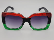 Load image into Gallery viewer, Multi Colored Rectangle Unisex Luxury Sunglasses Vintage Punk
