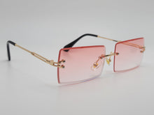 Load image into Gallery viewer, Fashion small Rectangle Unisex Luxury Sunglasses Vintage Punk Oversized