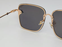 Load image into Gallery viewer, Blue Med Rectangle Unisex Luxury Sunglasses Vintage Punk Bright Blue