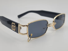 Load image into Gallery viewer, Fashion small Rectangle Unisex Luxury Sunglasses Vintage Punk Oversized