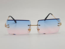 Load image into Gallery viewer, Fashion small Rectangle Unisex Luxury Sunglasses Vintage Punk Oversized