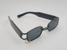 Load image into Gallery viewer, Fashion small Rectangle Unisex Luxury Sunglasses Vintage Punk Oversized
