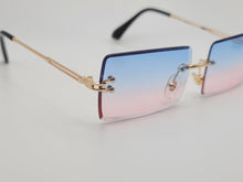 Load image into Gallery viewer, Fashion small Rectangle Unisex Luxury Sunglasses Vintage Punk Oversized