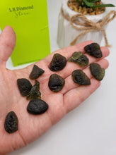 Load image into Gallery viewer, 100% Natural Raw Moldavite / Genuine Moldavite from Czech Republic 1 Tumble