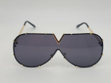 Load image into Gallery viewer, Fashion Large Oversized Rectangle Unisex Luxury Sunglasses Vintage Punk