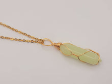 Load image into Gallery viewer, Glow in the Dark Crystal Pointed Necklace, Kid Necklace, Atlantis Cosplay Necklace,