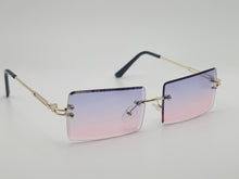Load image into Gallery viewer, Popular Fashion Small Rectangle Women Luxury Sunglasses Vintage Punk