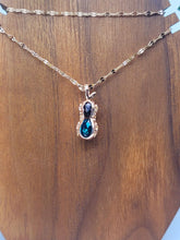 Load image into Gallery viewer, Elegant 18 Inch Rose Gold Peanut Pendant Necklace - Perfect Gift for Her