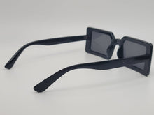Load image into Gallery viewer, Fashion All Black Rectangle Unisex Luxury Sunglasses Vintage Punk