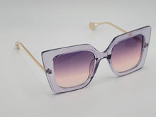 Load image into Gallery viewer, Fashion Big Rectangle Unisex Luxury Sunglasses Vintage Punk Oversized