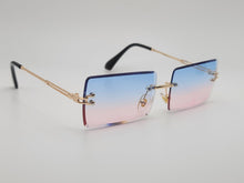Load image into Gallery viewer, Fashion small Rectangle Unisex Luxury Sunglasses Vintage Punk Oversized