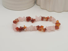 Load image into Gallery viewer, Carnelian Bracelet | Root Sacral Chakra Healing Stone | Virgo Zodiac |