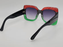 Load image into Gallery viewer, Multi Colored Rectangle Unisex Luxury Sunglasses Vintage Punk