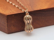 Load image into Gallery viewer, Gorgeous Peanut with Pearl Necklace Cute Peanut Pearl Necklace