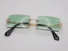 Load image into Gallery viewer, Fashion small Rectangle Unisex Luxury Sunglasses Vintage Punk Oversized