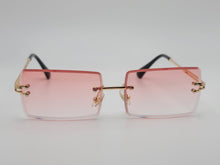 Load image into Gallery viewer, Fashion small Rectangle Unisex Luxury Sunglasses Vintage Punk Oversized