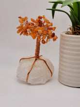 Load image into Gallery viewer, Feng Shui Carnelian Crystal Tree Handmade Genuine crystals