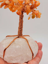 Load image into Gallery viewer, Feng Shui Carnelian Crystal Tree Handmade Genuine crystals