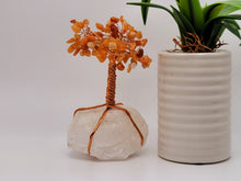 Load image into Gallery viewer, Feng Shui Carnelian Crystal Tree Handmade Genuine crystals