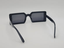 Load image into Gallery viewer, Fashion All Black Rectangle Unisex Luxury Sunglasses Vintage Punk