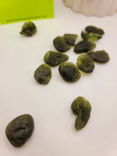 Load image into Gallery viewer, 100% Natural Raw Moldavite / Genuine Moldavite from Czech Republic 1 Tumble