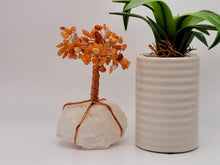 Load image into Gallery viewer, Feng Shui Carnelian Crystal Tree Handmade Genuine crystals