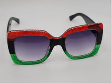 Load image into Gallery viewer, Multi Colored Rectangle Unisex Luxury Sunglasses Vintage Punk