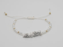 Load image into Gallery viewer, Howlite Natural Healing Bracelet Chip Bracelet Natural Howlite