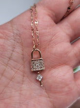 Load image into Gallery viewer, I Love You Necklace Rose Gold - Trendy Locker necklace