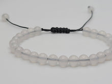Load image into Gallery viewer, Milky Quartz 4mm Bracelet Powerful Bracelet Adjustable