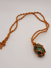 Load image into Gallery viewer, Robe Adjustable Cage Necklace - Flexible Gemstone Robe Necklace