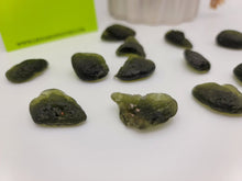 Load image into Gallery viewer, 100% Natural Raw Moldavite / Genuine Moldavite from Czech Republic 1 Tumble