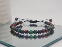 Load image into Gallery viewer, Natural Tourmaline 4mm Bracelet Powerful Bracelet Adjustable