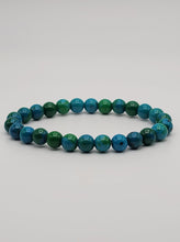 Load image into Gallery viewer, Stunning Phoenix Chrysocolla Bracelets 8mm For empowerment, communication courage