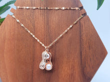 Load image into Gallery viewer, Gorgeous Peanut with Pearl Necklace Cute Peanut Pearl Necklace