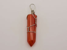 Load image into Gallery viewer, Natural Handmade Crystal Necklace Wired Wrapped