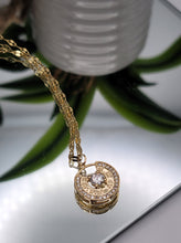 Load image into Gallery viewer, Elegant Greek Pendant Necklace: 18-Inch Rose Gold Beauty A Stylish Statement Piece