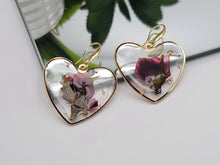 Load image into Gallery viewer, Pressed Wild Flower Earrings | Multi Flower Earrings | Resin Jewelry