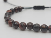 Load image into Gallery viewer, Tiger's Eye Shinny 4mm Bracelet Powerful Bracelet Adjustable