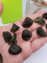 Load image into Gallery viewer, 100% Natural Raw Moldavite / Genuine Moldavite from Czech Republic 1 Tumble