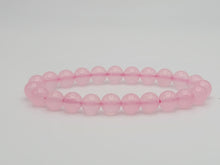 Load image into Gallery viewer, Rose Quartz Bracelet~ Self Love & Romance 8mm