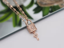 Load image into Gallery viewer, I Love You Necklace Rose Gold - Trendy Locker necklace