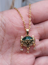 Load image into Gallery viewer, Jade Natural Necklace Gold Tone Necklace- Good Luck•Fortune