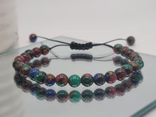 Load image into Gallery viewer, Natural Tourmaline 4mm Bracelet Powerful Bracelet Adjustable