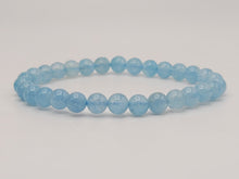 Load image into Gallery viewer, Blue Chalcedony Bracelet Powerful Bracelet 4MM Elastic Bracelet