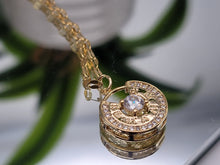 Load image into Gallery viewer, Elegant Greek Pendant Necklace: 18-Inch Rose Gold Beauty A Stylish Statement Piece