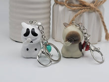 Load image into Gallery viewer, Cat Key Ring/ Keychain / Zipper Pull - Cat Keychain -